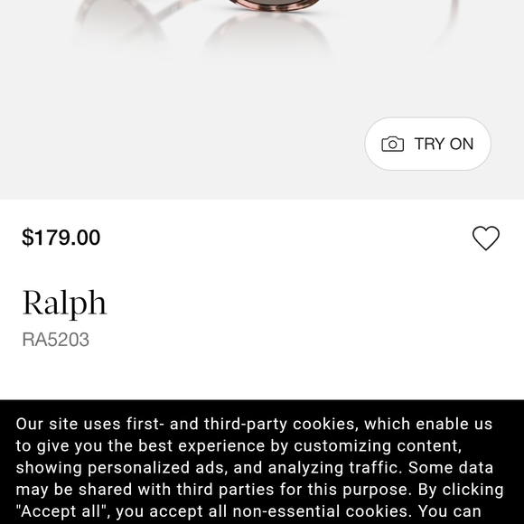 Ralph By Ralph Lauren Pink Tone Tortoise Shell Sunglasses - Picture 8 of 13